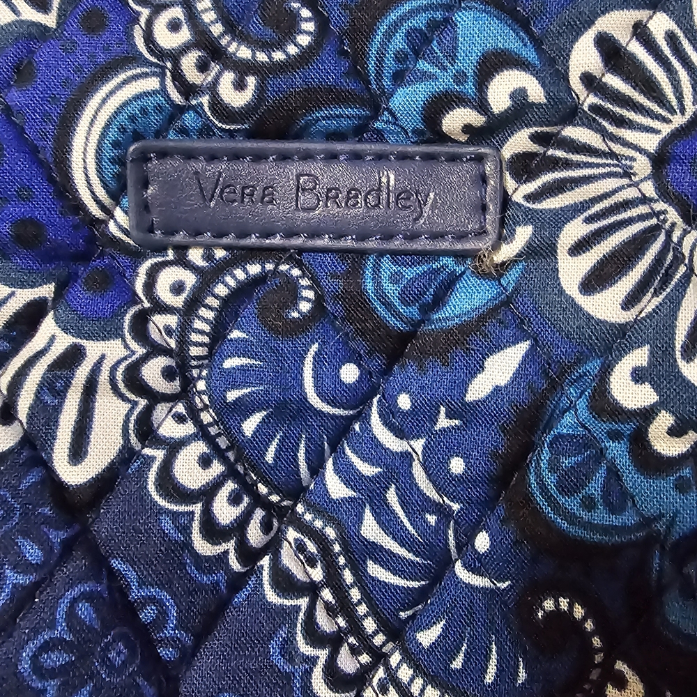 Vera Bradley Blue Patterned Bag